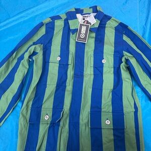 Target Green and Blue Oversized Jacket